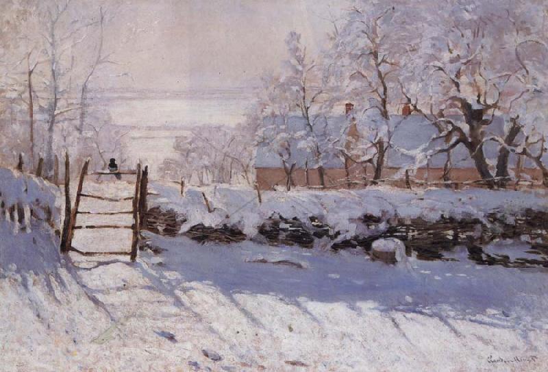 Claude Monet The Magpie oil painting picture